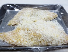 白身魚フライ　調理①