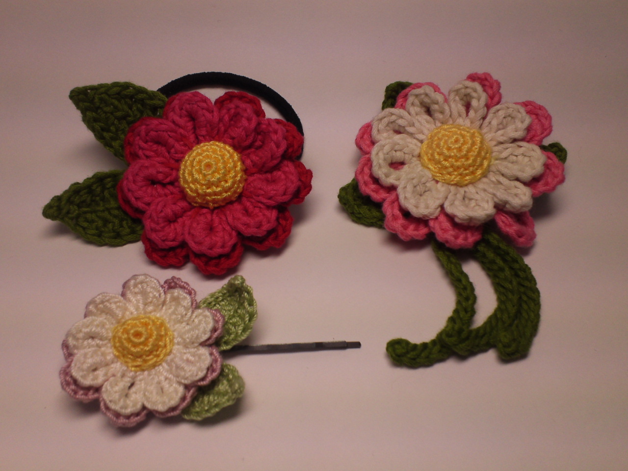 かぎ針編みモチーフで葉っぱの編み方 Ami Rose のんびり編み物日和