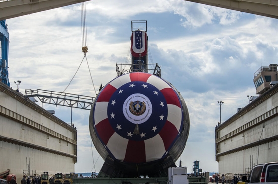 （　｀ハ´）「悪い奴らアルな…米海軍バージニア級原子力潜水艦第11番艦ジョン・ワナメイカーが完成したのでご覧ください」 【中国の反応】