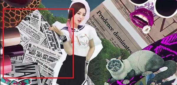 【韓流】「JAP HIROHITO」 少女時代“妹分”の韓国グループ、反日PV･･･『Happiness』と題し広島原爆投下や９・１１を演出