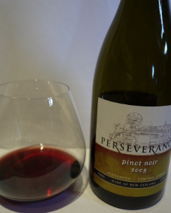 Perseverance Estate 2010 Pinot Noir 2008