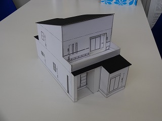 K様邸の模型01