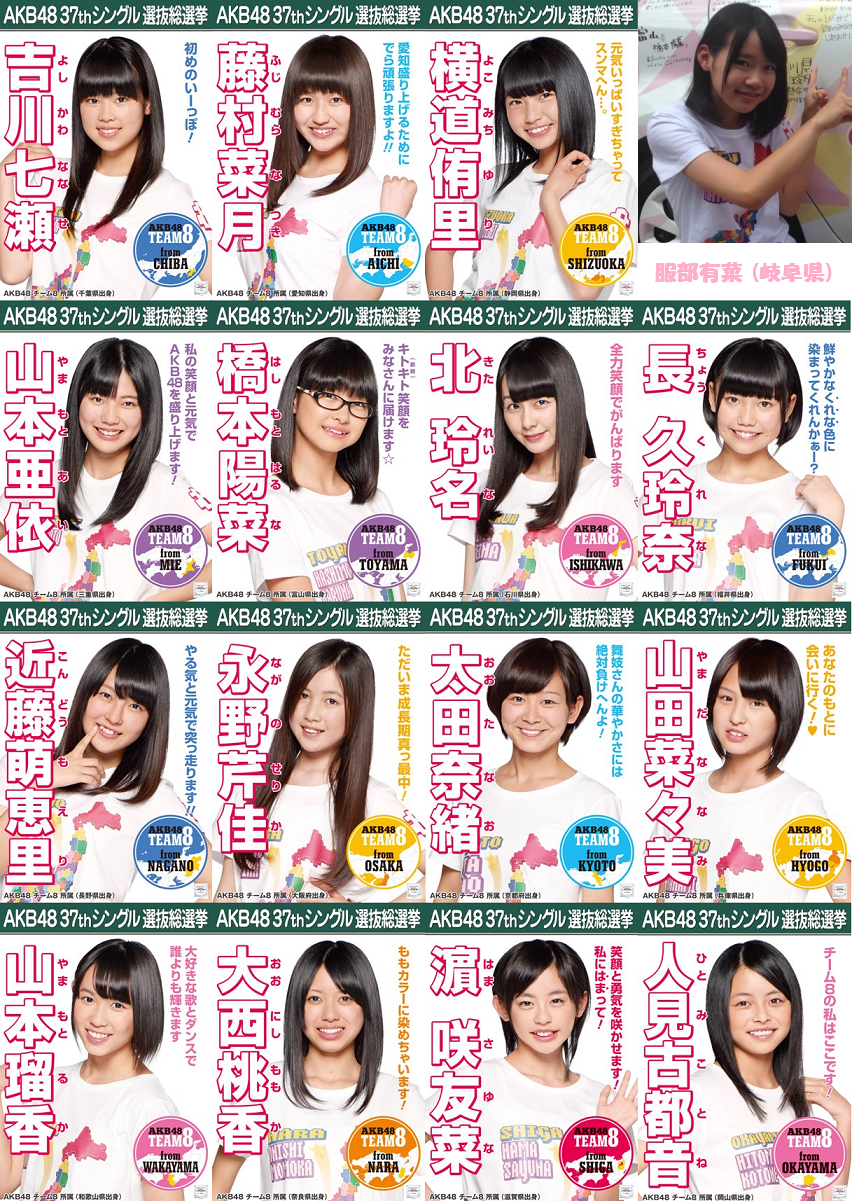 AKB48 RIVER 劇場盤 選抜メンバー神8 購入特典生写真 8枚セット 