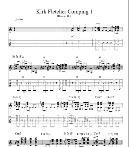 kirk fletcher comping（変換後）