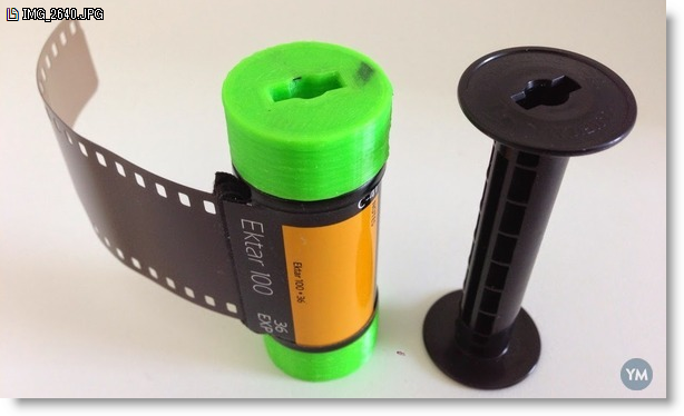 35mmフィルムを中判カメラで使っちゃう方法。3Dプリンターで便利な写真用品を製作 - カメラ関係